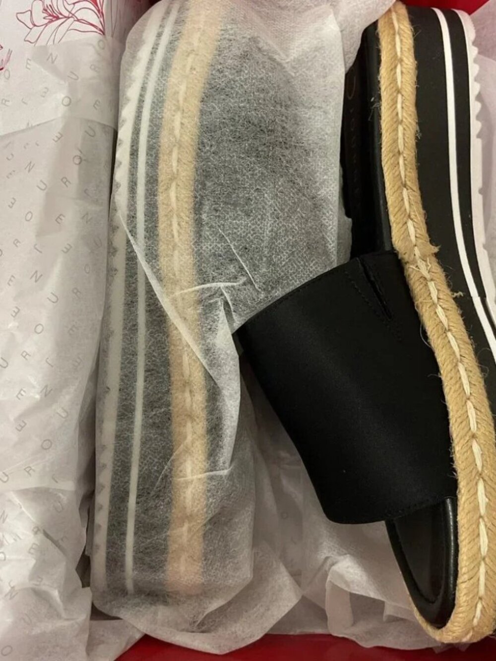 Journee Rosey Black Slip-On Slide Sandal Women’s Sz 9M - Retail $75 - Picture 3 of 4